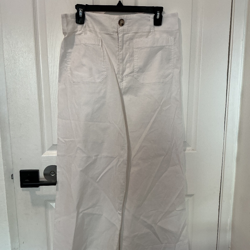 Anthropologie, white dress pants, size US 30